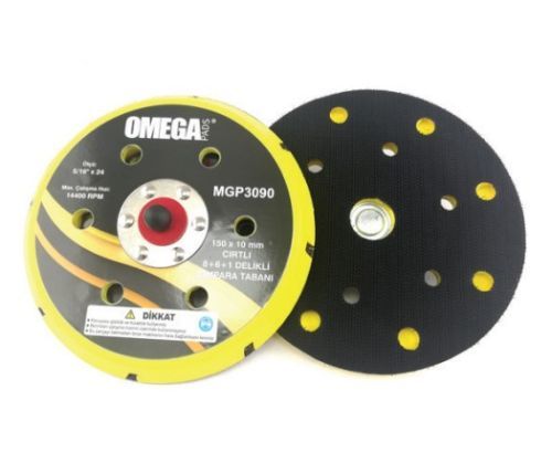 OMEGA  ZIMPARA TABANI CIRTLI   DELİKLİ 5/16''  125*10mm