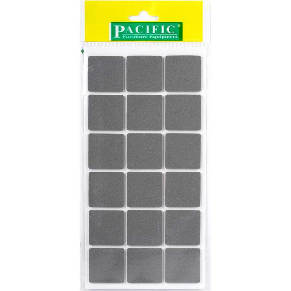 Pacific Gri Yapışkanlı Eva Keçe 30mmx30mm