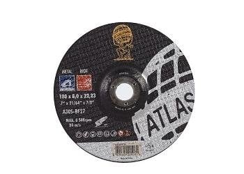 Atlas Metal/İnox/Döküm Taşlama Taşı Silver 115x6.4