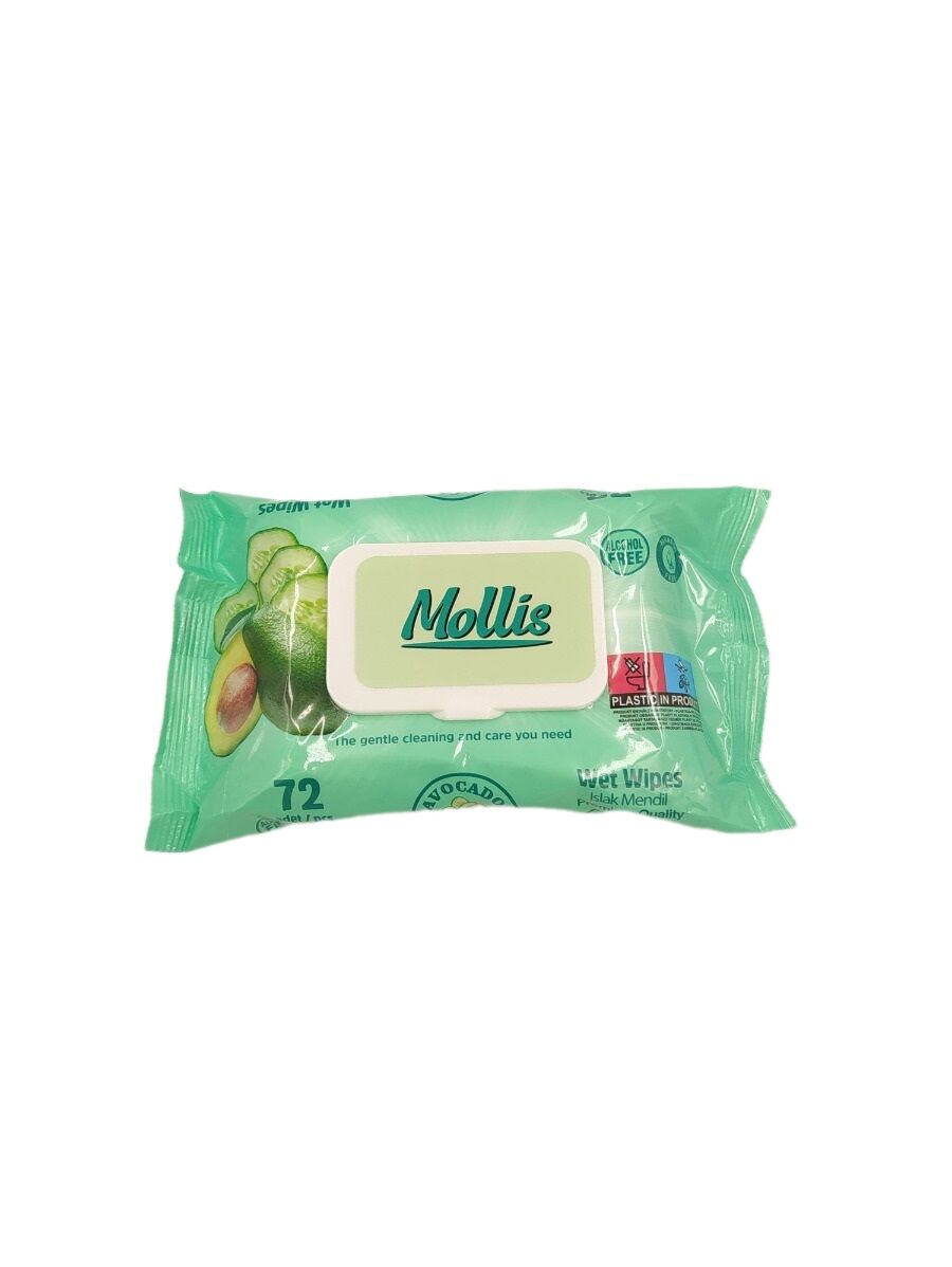 Mollis Islak Mendil Avocado Cucumber 72li