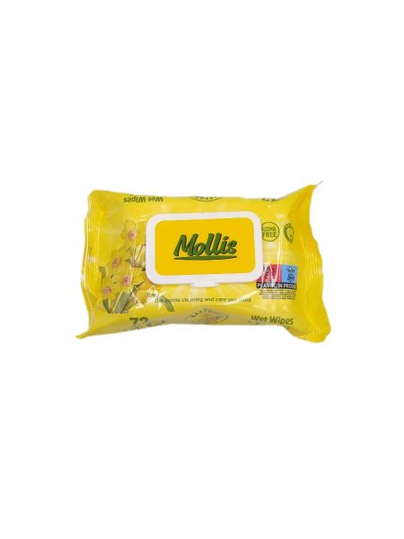 Mollis Islak Mendil Daffodil 72li