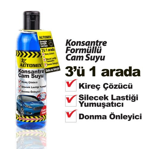 Automix Konsantre Cam Suyu 250 ml