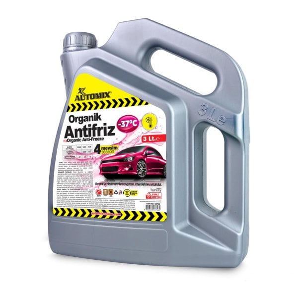 Automix Antifriz Pembe 37'' Organik 3 Litre