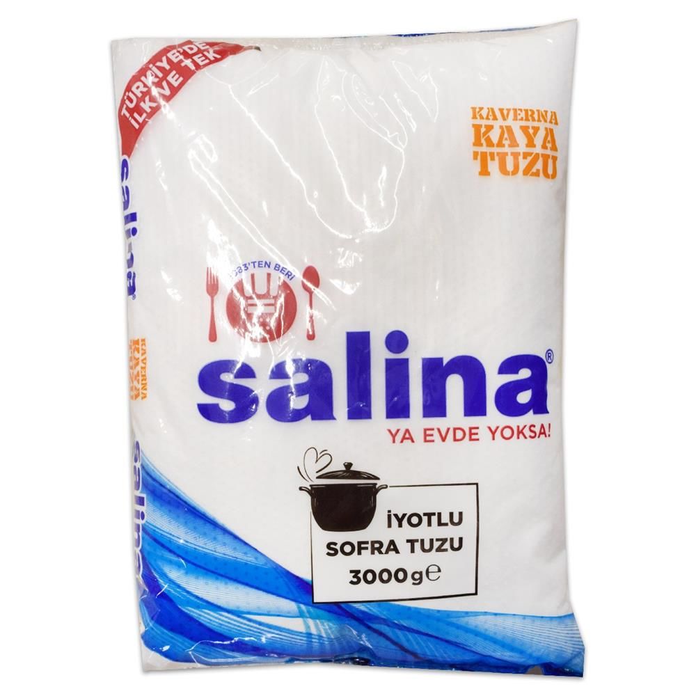 Salina Kaya Tuzu İyotlu 3000gr