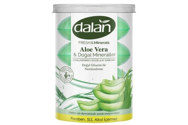 Dalan Fresh Mineral Bardak Sabun Aloevera 4*110gr