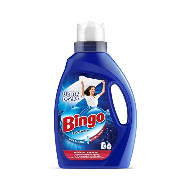 Bingo Sıvı Deterjan Ultra Beyaz 2145ml