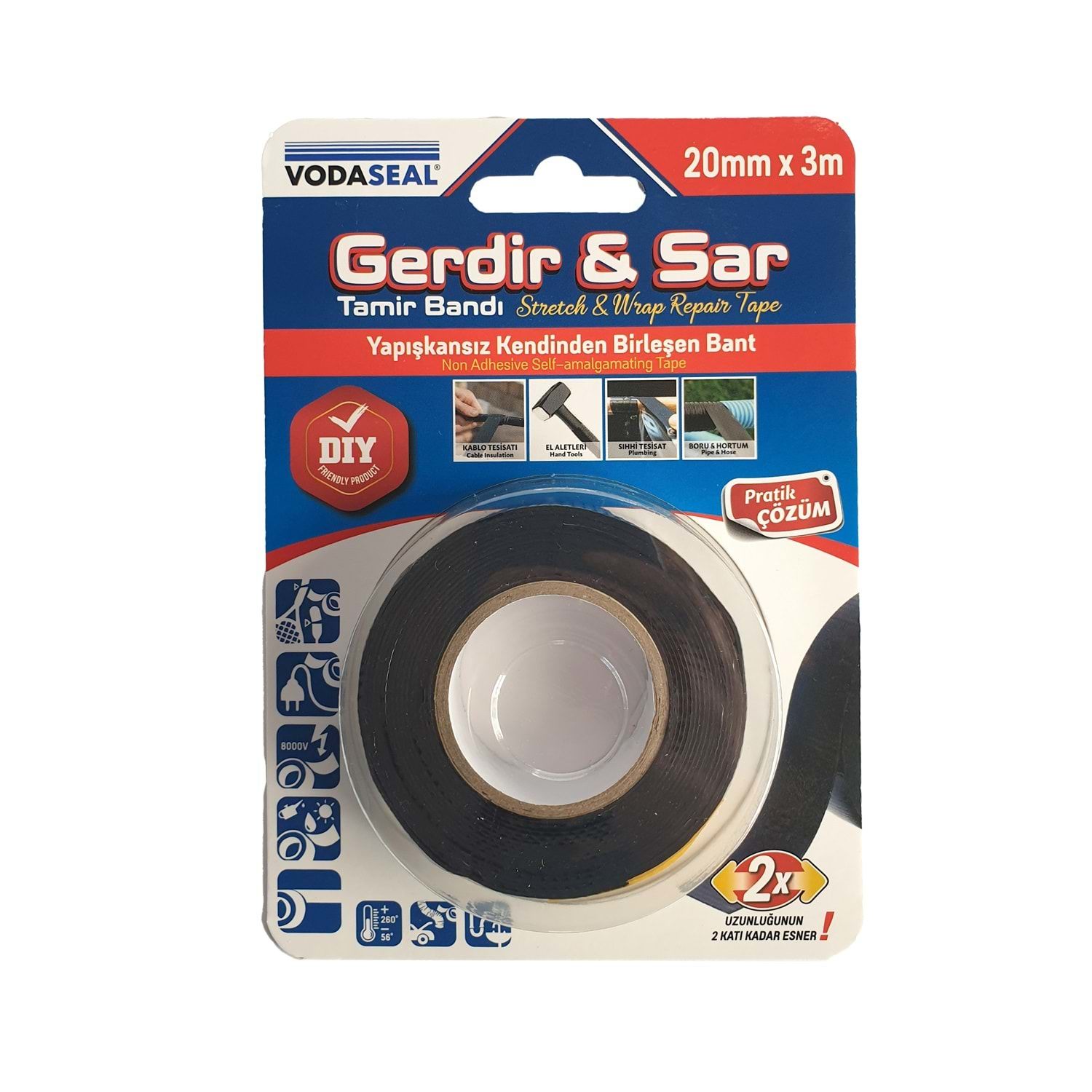 Vodaseal GS203 Gerdir Sar Tamir Bandı