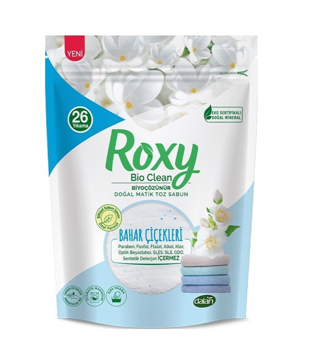 Roxy Matik Bio Clean Sabun Tozu Bahar Çiçek 800gr