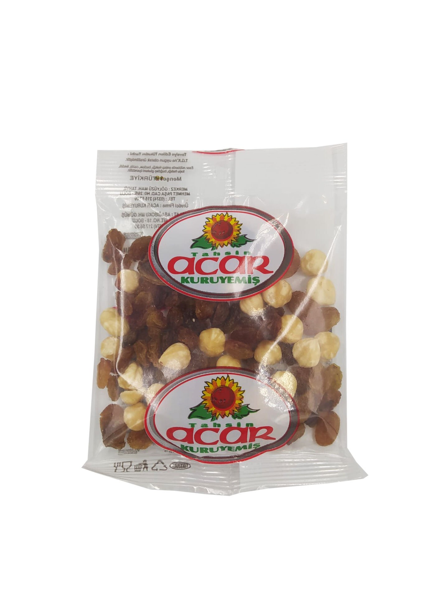 Acar Fındık Üzüm Küçük 60gr