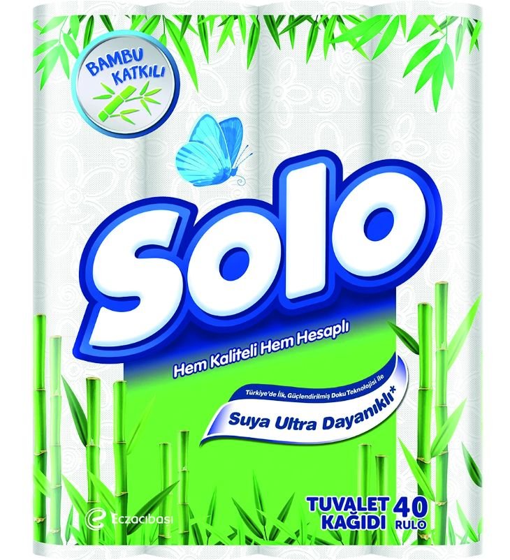 Solo Bambu Tuvalet Kağıdı 40 lı
