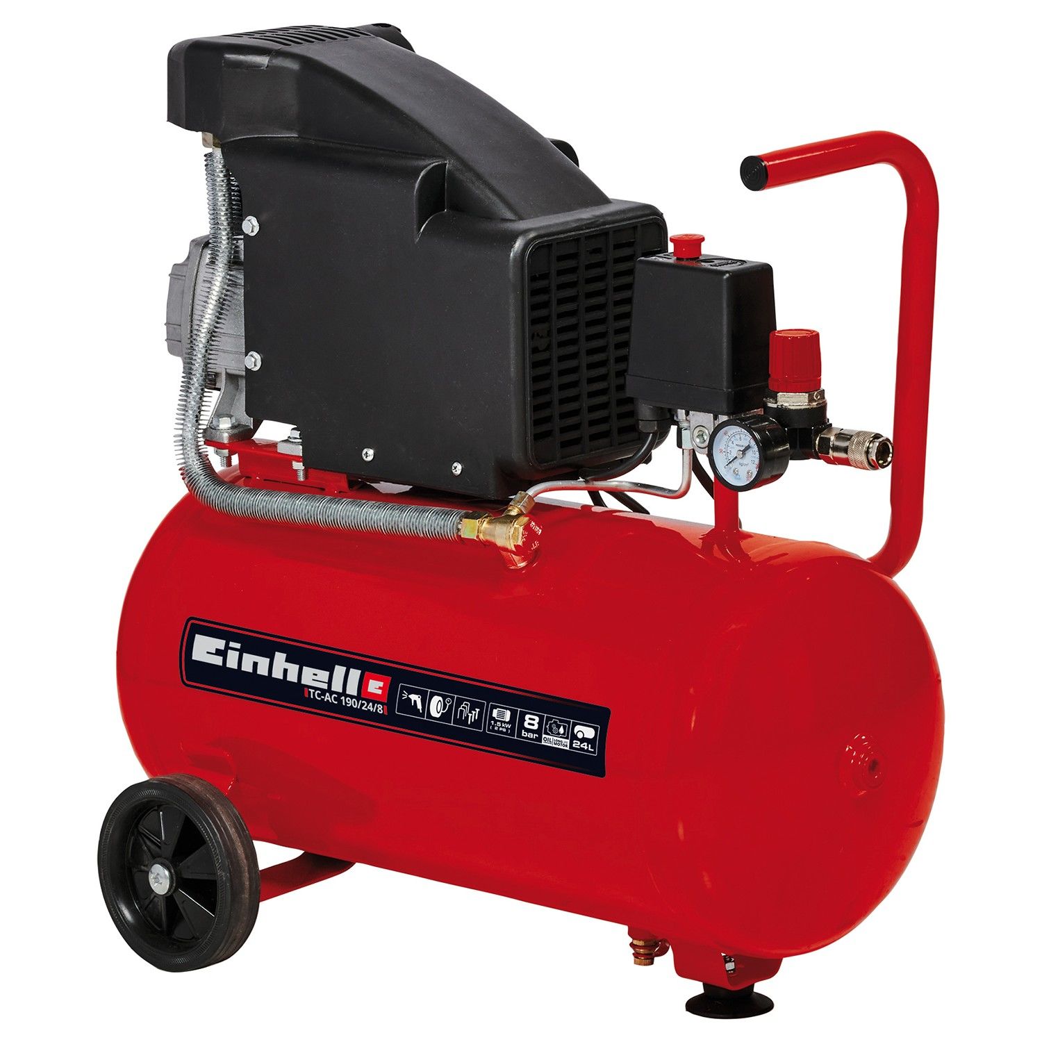 Einhell TC-AC 190/24/8 Kit Kompresör Yağsız