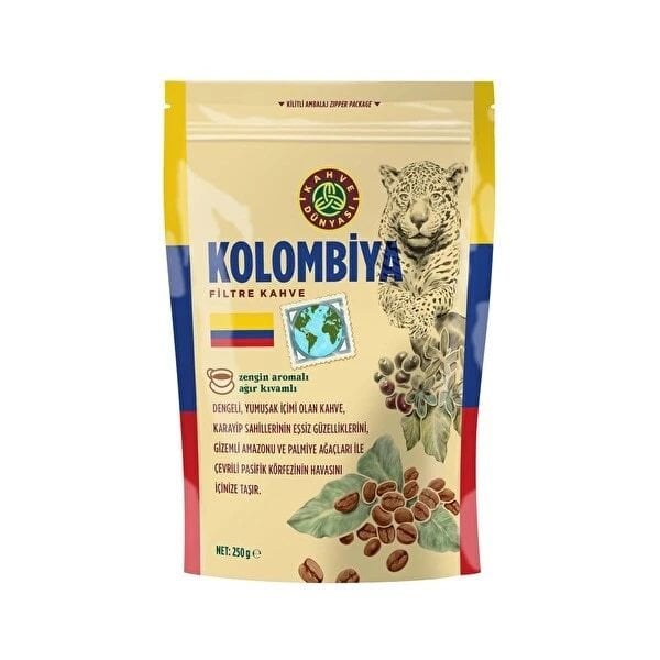 Kahve Dünyası Colombia Yöresel Filtre Kahve 250gr