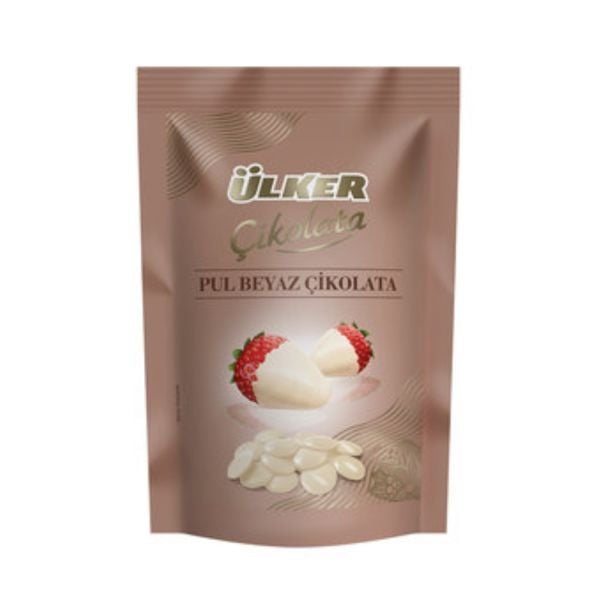 Ülker Beyaz Pul Çikolata 100gr