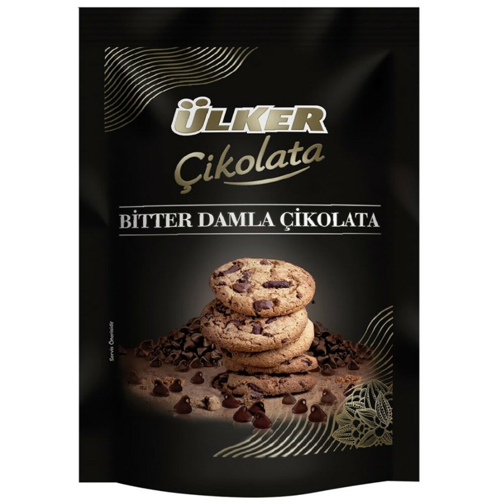 Ülker Bitter Damla Çikolata 120gr