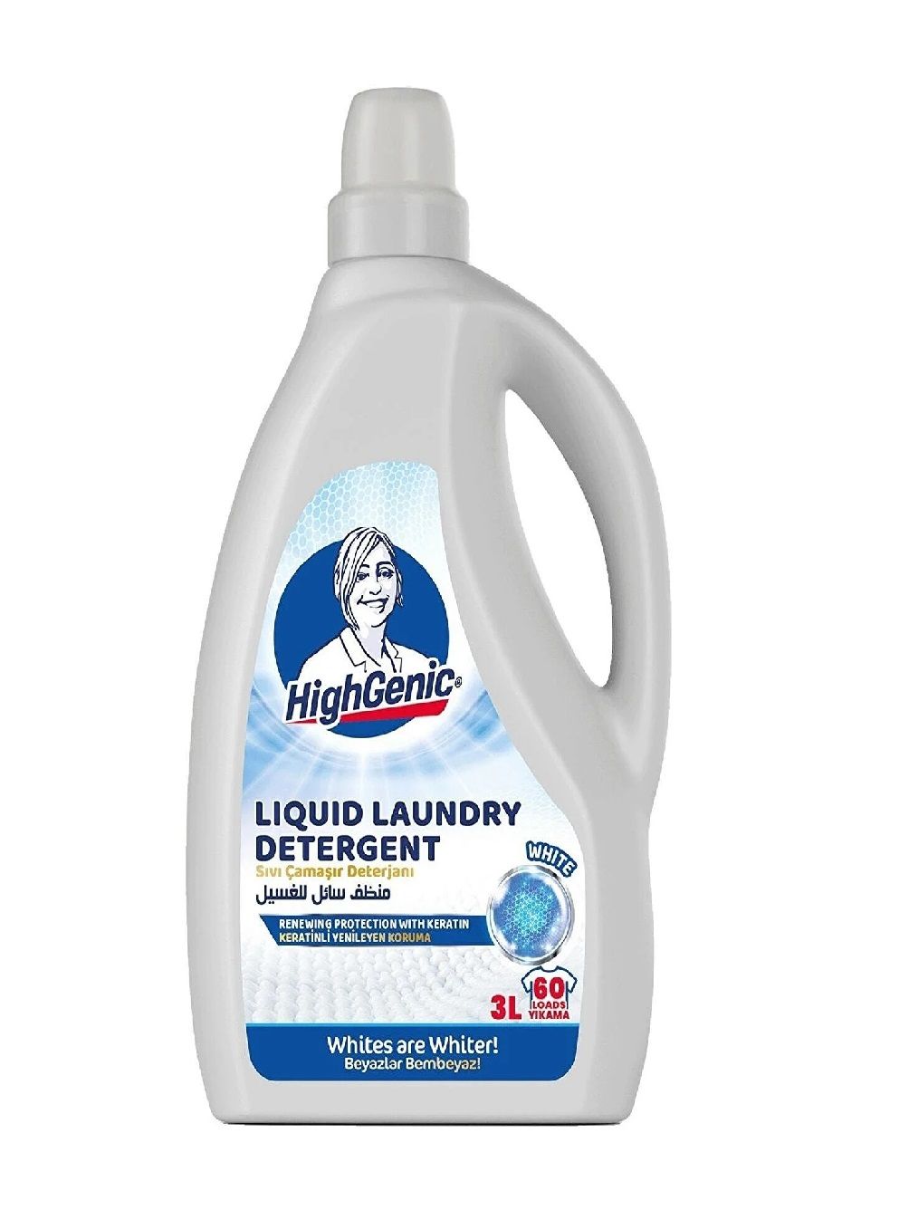 Highgenic Çamaşır Deterjanı Beyaz 3000ml