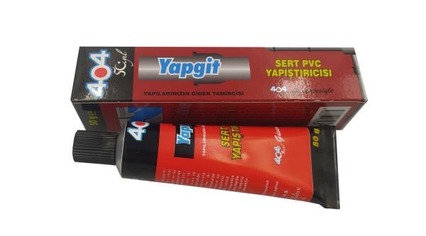 404 Yapgit Sert Pvc Yapıştırıcısı 50 gr