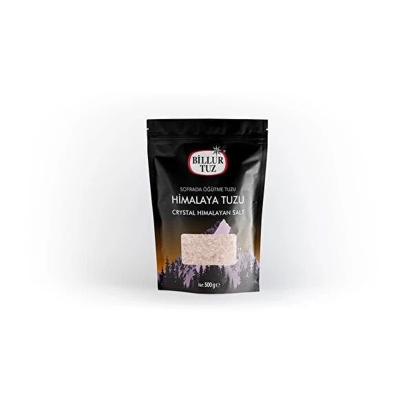 Billur Öğütme Himalaya Tuzu Poşet 500gr