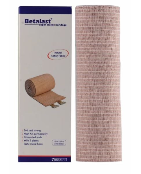 Betalast Süper Elastik Bandaj 15cmx3.5m