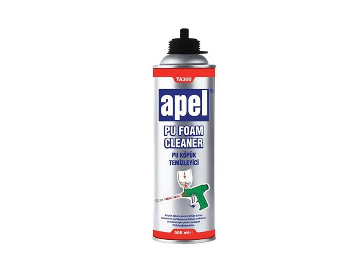 Apel TA300 PU Köpük Temizleyici Sprey 500ml