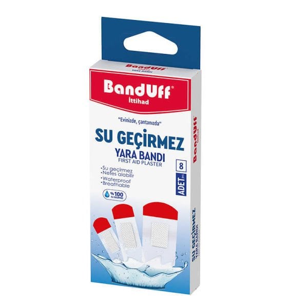 Banduff Su Geçirmez Yara Bandı 8 li