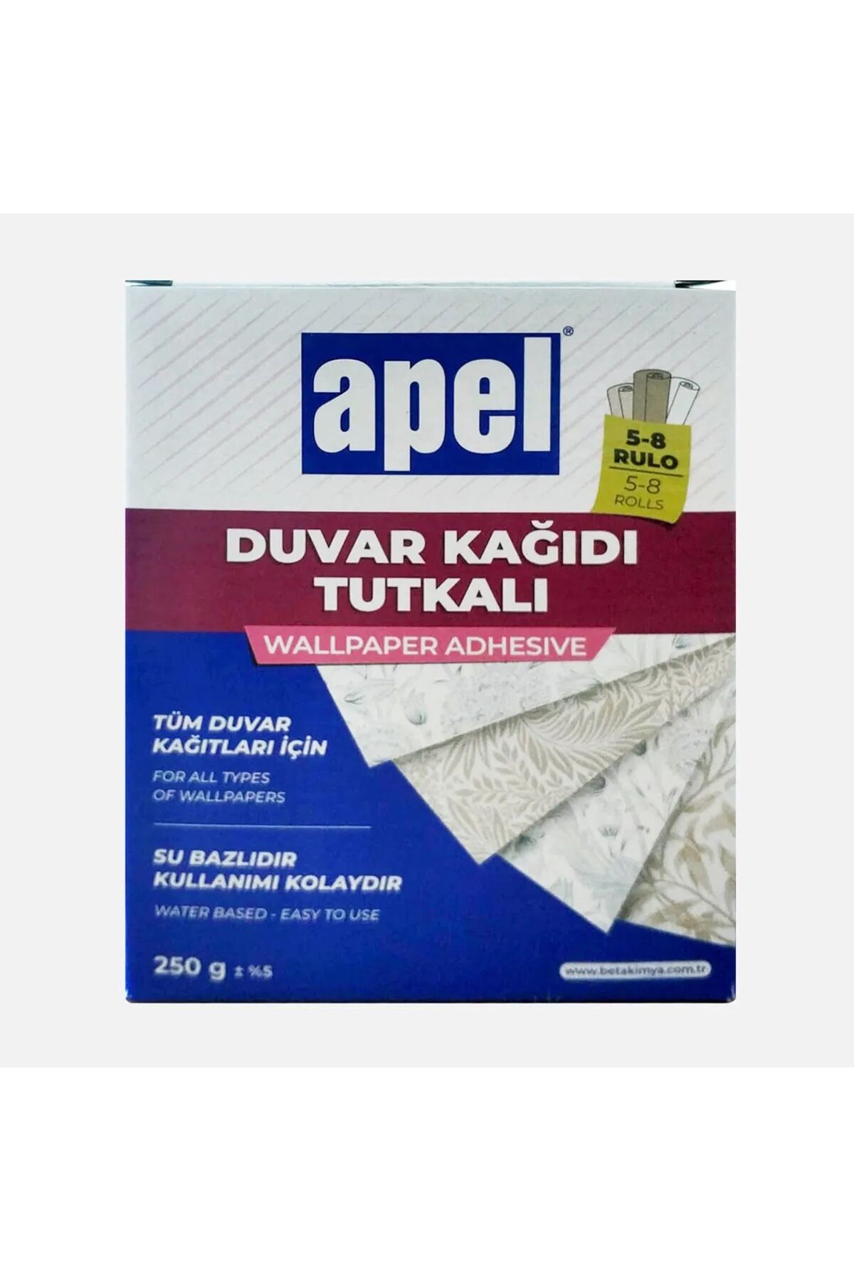 Apel Duvar Kağıdı Yapıştırıcısı 250 Gr - Poşetli