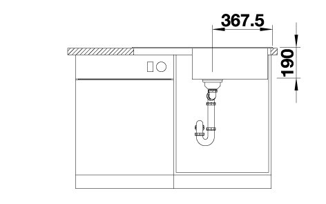 Blanco Granit Eviye Legra XL 6S Beyaz