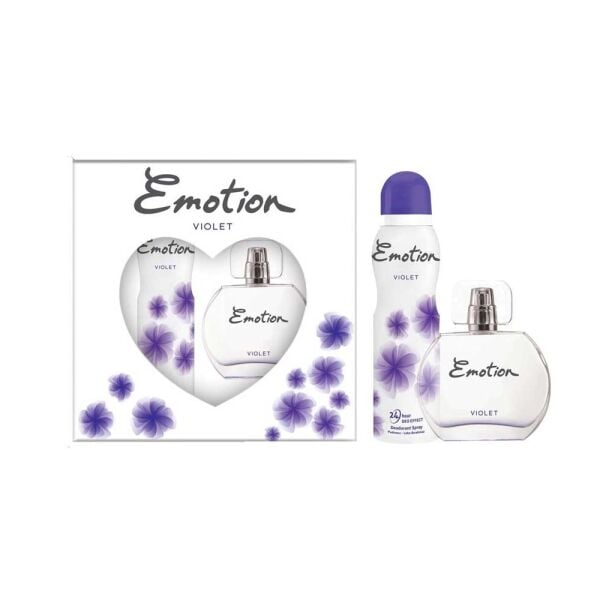 Emotion Edt 50ml + Deo 150 ml Kofre Violet