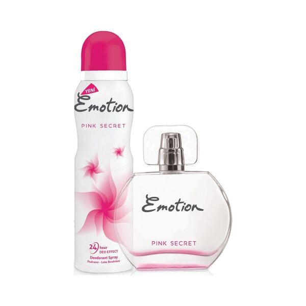Emotion Edt 50ml + Deo 150 ml Kofre Pink Secret