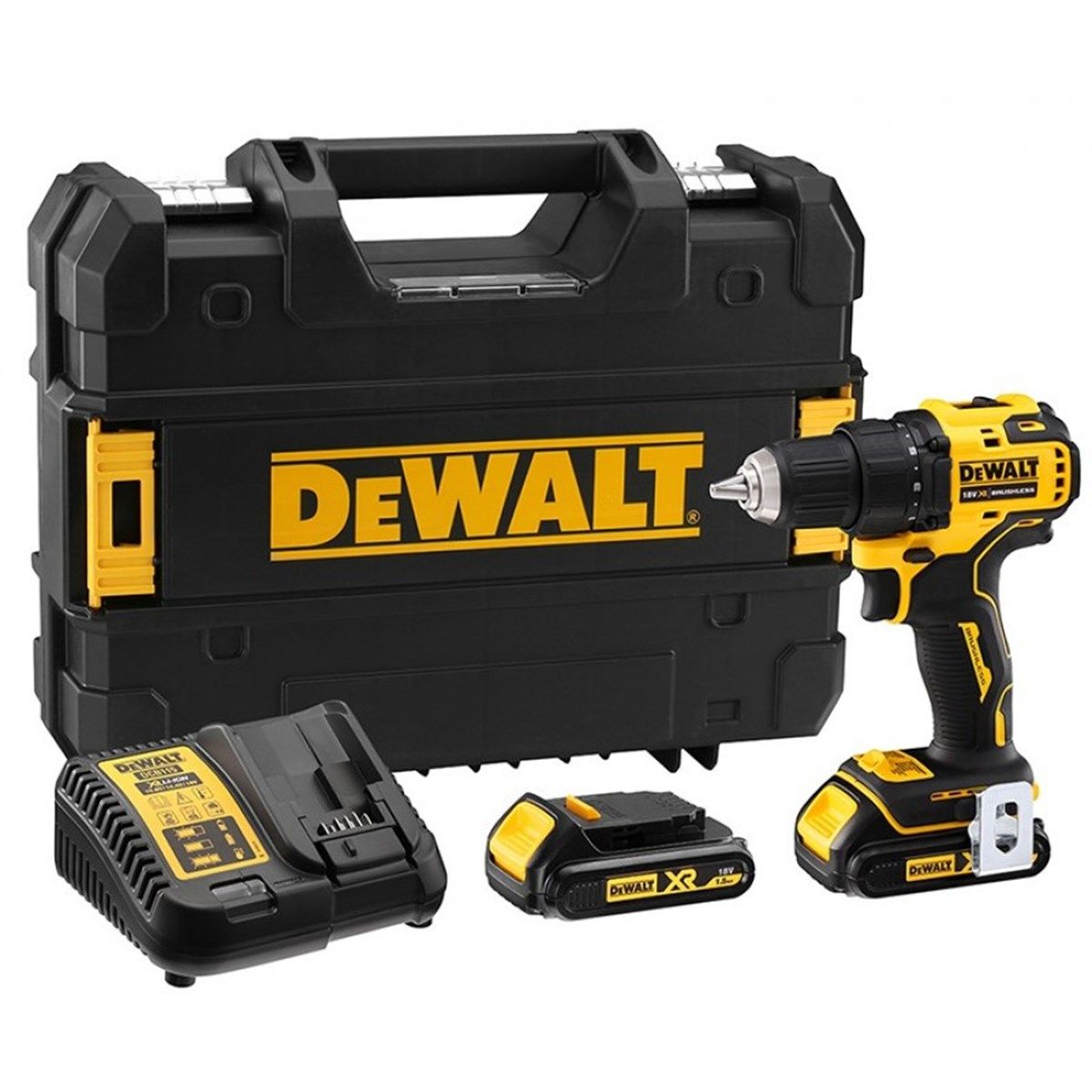 Dewalt DCD708D2T Akülü Kömürsüz Matkap 18V 2x2ah