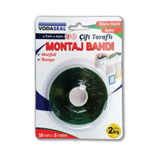 Vodaseal Şeffaf VHB Bandı 19mmx5mt