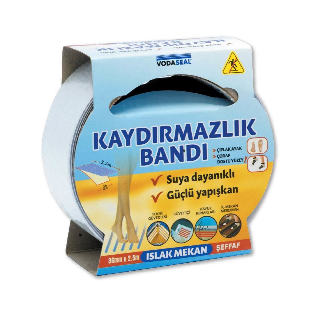 Vodaseal Islak Mekan Kaydırmazlık Bandı 36mmx2.5mt