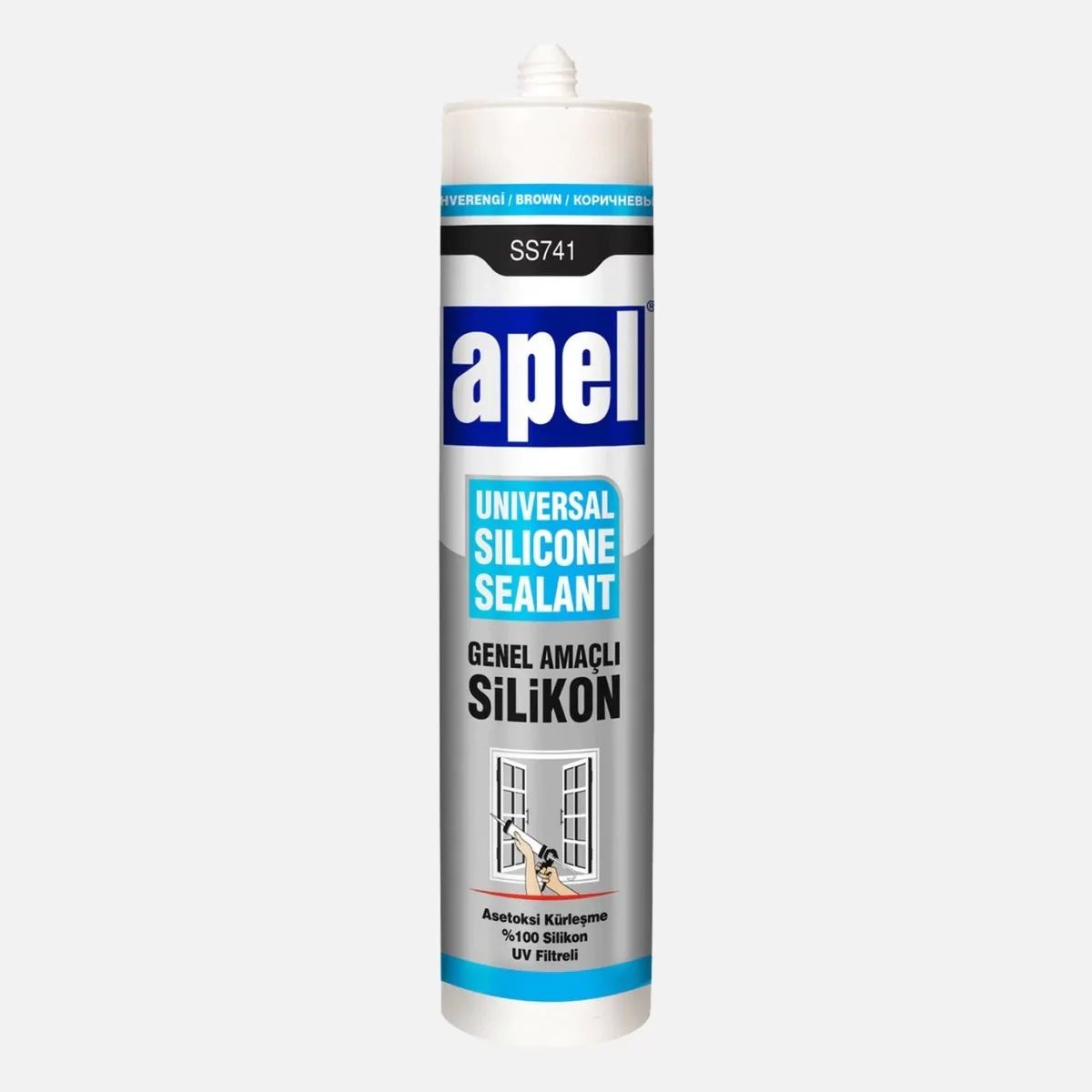 Apel SS741 Silikon Kahverengi 280gr