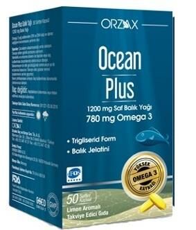 Ocean Plus 1200 Mg Omega 3 50 Kapsül Balık Yağı