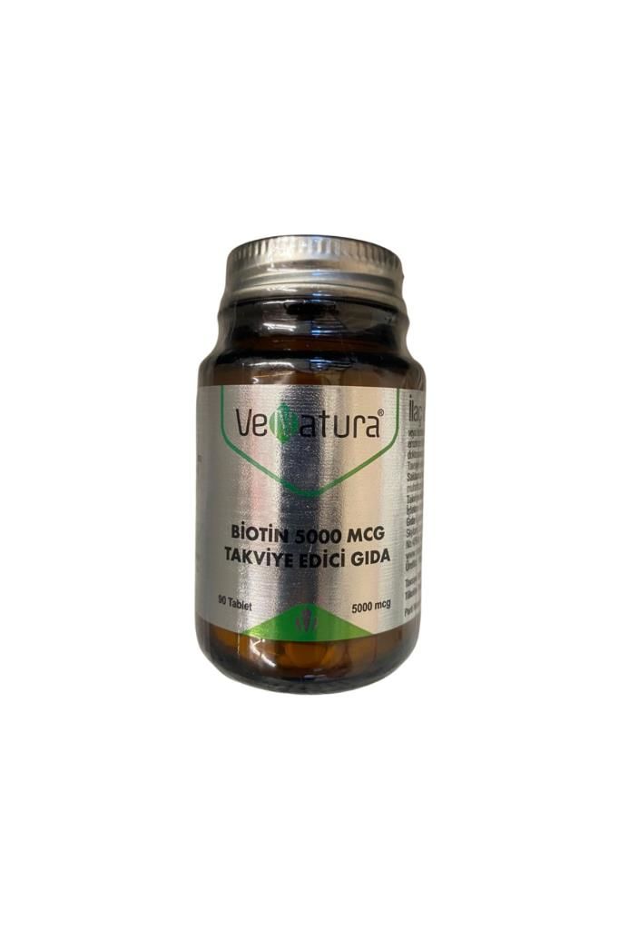 Venatura Biotin 5000 Mcg 90 Tablet