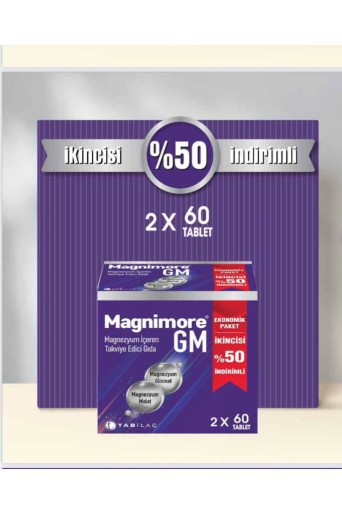 Magnimore Gm 2'li Kofre Paket 120 Kapsül