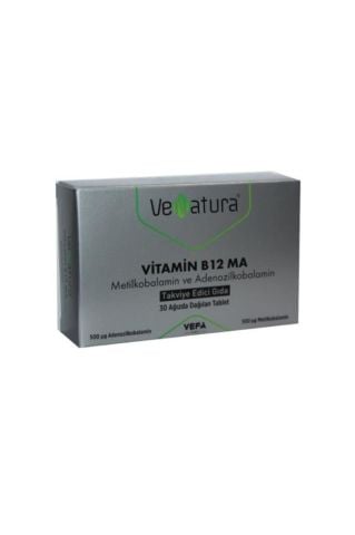 Venatura Vitamin B12 Ma 30 Ağızda Dağılan Tablet