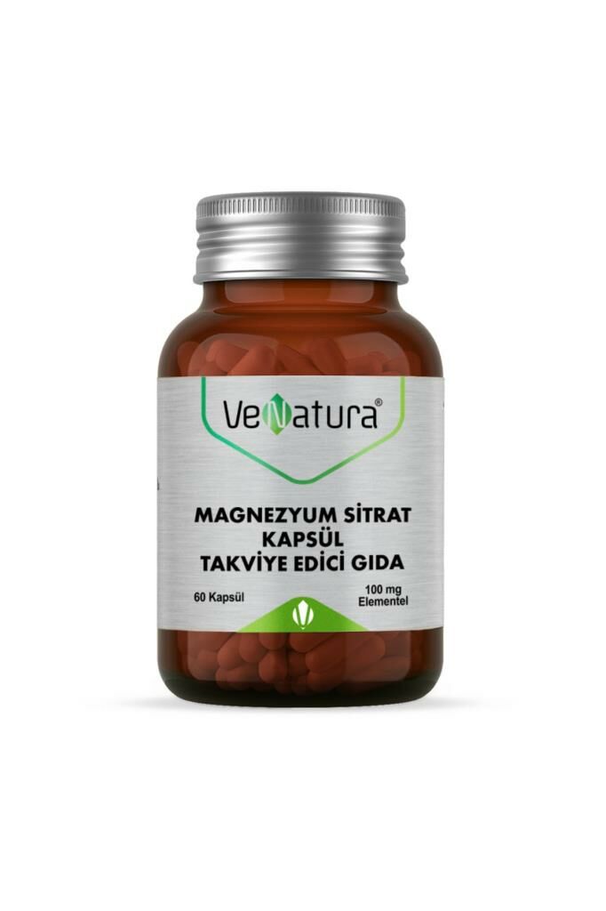 Venatura Magnezyum Sitrat 60 Kapsül