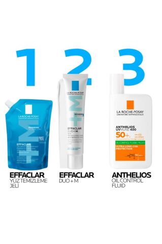 La Roche Posay Yağlı Ve Akneye Eğilimli Ciltler Için Effaclar Jel 400ml Yeniden Dolum Paketi