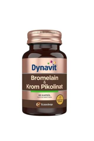 Dynavit Bromelain Krom Pikolinat 60 Kapsül