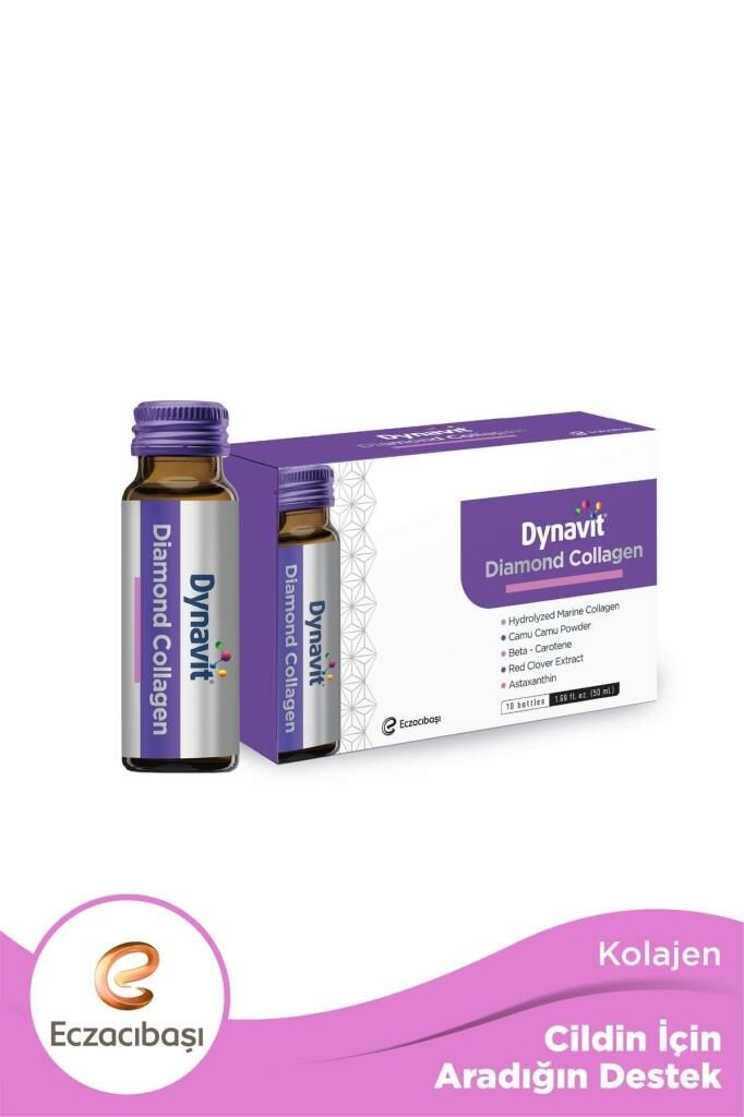 Dynavit Diamond Collagen Üzüm Aromalı Hidrolize Tip I Balık Kolajeni