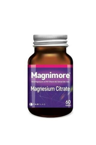 Magnimore Magnesium Citrate P5p 60 Kapsül