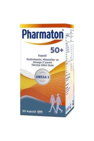 Pharmaton 50 Plus 30 Kapsül