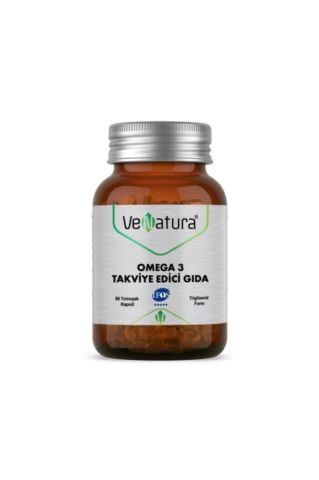 Venatura Omega 3 Takviye Edici Gıda 60 Kapsül