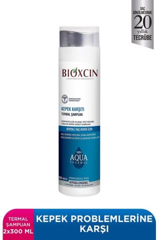 Bioxcin Aqua Thermal Kepek Şampuanı 300 Ml 1 Alana 1 Bedava