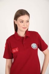 YENİ Paramedik Bordo Lacoste T-shirt(Unisex)