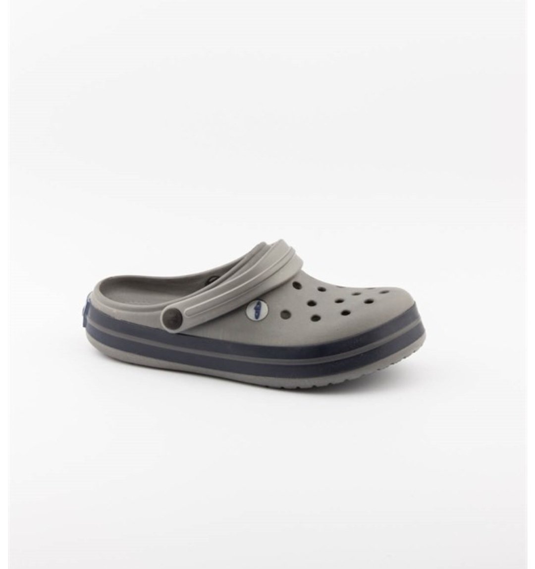 Gri Erkek Eva Terlik (Yerli Crocs )