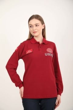Yeni UMKE Bordo Uzun Kollu T-shirt(Unisex)