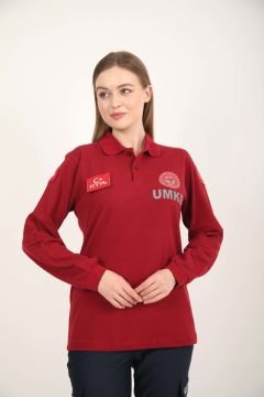 Yeni UMKE Bordo Uzun Kollu T-shirt(Unisex)