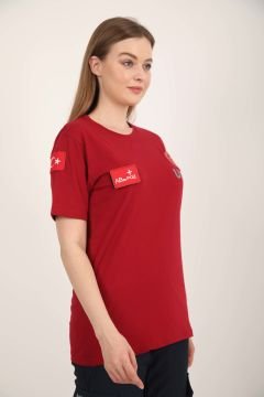 Yeni UMKE Penye Kırmızı T-shirt (Unisex)