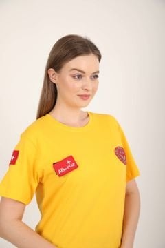 Yeni 112 Acil Sağlık Sarı Penye T-shirt(Unisex)